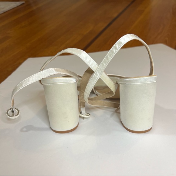 Be Mine Wide Fit Bridal Wink Heeled Sandals - Picture 3 of 4